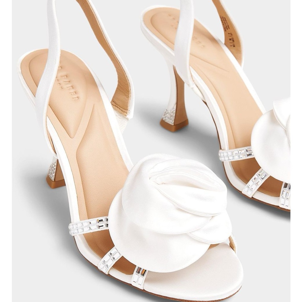 Ted Baker London Aria Rose Slingback Heels Sz 8 EUC sold out